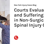 Courts Evaluate Pain and Suffering Award in Non-Surgical Spinal Injury Case